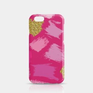 Abstract Slim iPhone 6/6S Case-Purple
