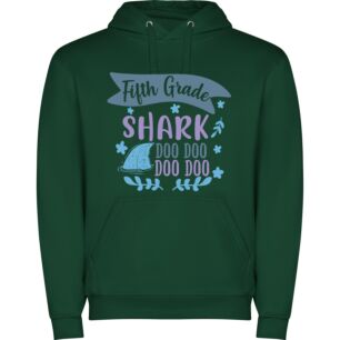 5th Grade Shark Spectacle Φούτερ με κουκούλα