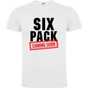 6-Pack Alert! Tshirt σε χρώμα Λευκό XXLarge