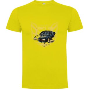70s Car Fan Art Tshirt σε χρώμα Κίτρινο 11-12 ετών