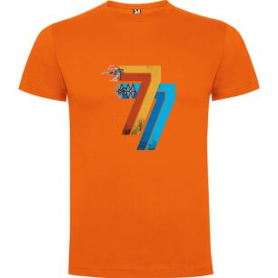 70s Sci-Fi Tee Tshirt σε χρώμα Πορτοκαλί 5-6 ετών