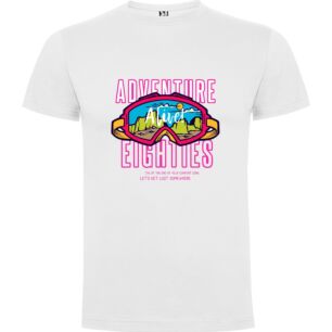 80s Ski Adventure Tshirt σε χρώμα Λευκό XLarge