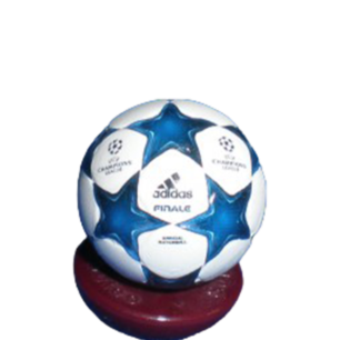 Table Soccer Ball Uefa Champions League Rome 2009 3D εκτυπωμένο