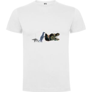 Accurate Dino Drawings Tshirt σε χρώμα Λευκό 11-12 ετών