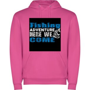 Adventure Awaits: Fishing Edition Φούτερ με κουκούλα