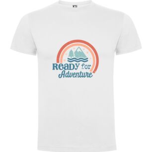 Adventure-Ready Logo Tshirt σε χρώμα Λευκό 3-4 ετών