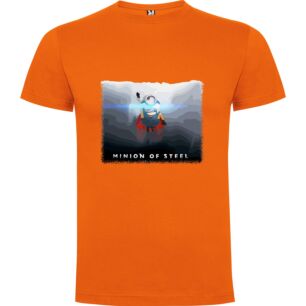 Airborne Minion Steel Tshirt σε χρώμα Πορτοκαλί XXLarge