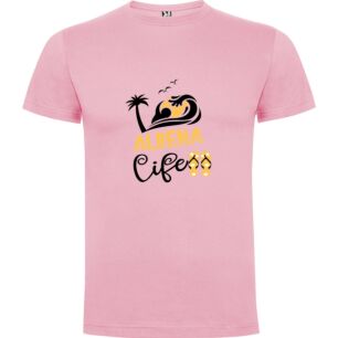 Alegria Surf Life Tshirt σε χρώμα Ροζ 3-4 ετών