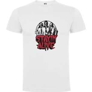 Alive and Skinned Tshirt σε χρώμα Λευκό XLarge