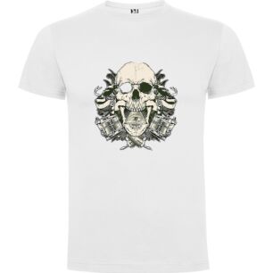All-Seeing Skull Art Tshirt σε χρώμα Λευκό Small