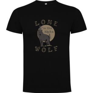 Alpha Dark Wolf Tshirt
