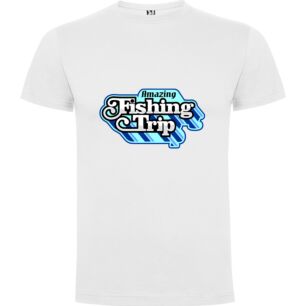 Amazing Fishing Adventure Tshirt σε χρώμα Λευκό XXLarge