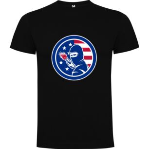 American Gas Attack Tshirt σε χρώμα Μαύρο XXXLarge(3XL)