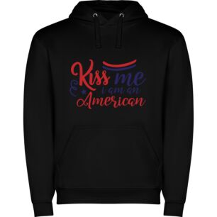 American Kiss Me Now Φούτερ με κουκούλα