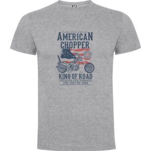 American Metal Biker Tshirt σε χρώμα Γκρι XLarge