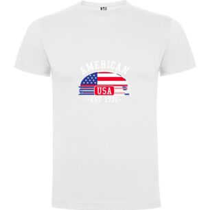 Américano T-Shirt Couture Tshirt σε χρώμα Λευκό XLarge
