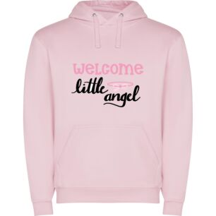 Angel's Tiny Arrival Φούτερ με κουκούλα σε χρώμα Ροζ XXLarge