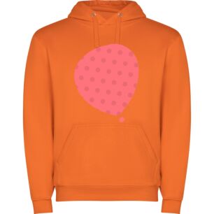 Angry Polka Dot Drama Φούτερ με κουκούλα σε χρώμα Πορτοκαλί XLarge