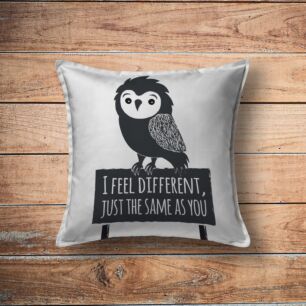 Μαξιλάρι Owl Feel Different
