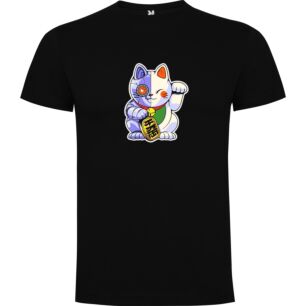Anime Cat Sticker Spectacle Tshirt