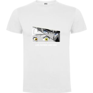 Anime Father-Son Bond Tshirt σε χρώμα Λευκό 11-12 ετών