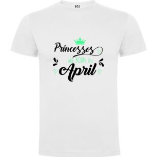 April's Royal Princess Tshirt σε χρώμα Λευκό