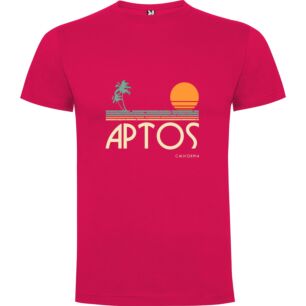 Aptos Sun Retreat Tshirt σε χρώμα Φούξια 3-4 ετών