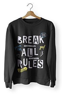 Μακρυμάνικη Μπλούζα Art Break Rules-Xlarge