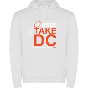 Artful DC Takeover Φούτερ με κουκούλα σε χρώμα Λευκό XLarge
