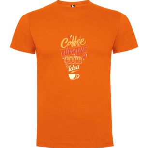 Artful Mornings: Sip Coffee Tshirt