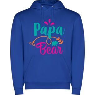 Artistic Family Emblem: Papa Bear Φούτερ με κουκούλα