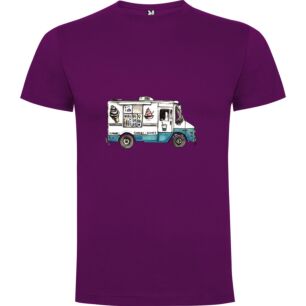 Artistic Ice Cream Truck Tshirt