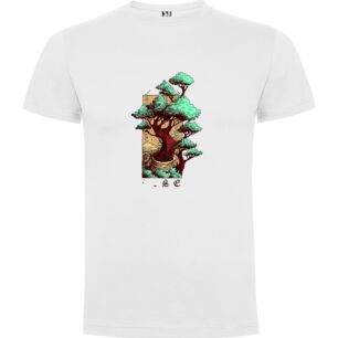 Ascend: Colorful Tree Illustration Tshirt σε χρώμα Λευκό XLarge