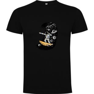 Astro-Surfing Adventure Tshirt σε χρώμα Μαύρο Small