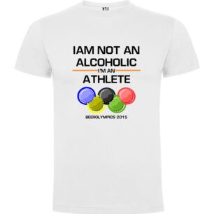 Athlete, Not Alcoholic Tshirt