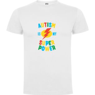 Autism Super Power: Toyism Tshirt σε χρώμα Λευκό 5-6 ετών