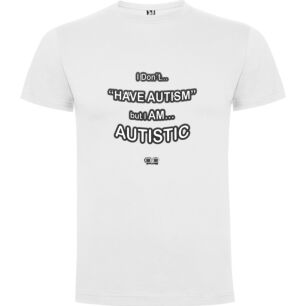 Autistic Realism with Stares Tshirt σε χρώμα Λευκό 9-10 ετών