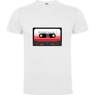 Awesome Lofi Cassette mix Tshirt σε χρώμα Λευκό 5-6 ετών