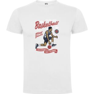 B-Ball Inspired Tee Tshirt σε χρώμα Λευκό XXLarge
