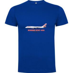 BA's Sky High Voyage Tshirt σε χρώμα Μπλε 9-10 ετών