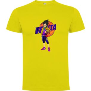 Ballin' Anime Art Styles Tshirt σε χρώμα Κίτρινο XLarge