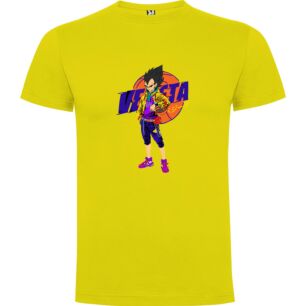 Ballin' Anime Art Styles Tshirt σε χρώμα Κίτρινο XXLarge