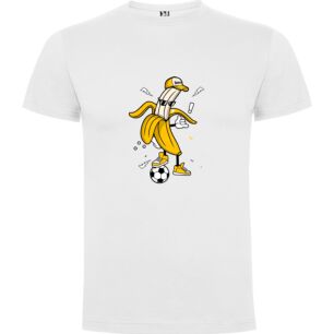 Banana Kick: Mascot Animation Tshirt σε χρώμα Λευκό XXLarge