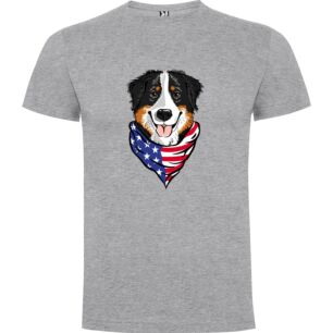 Bandana-clad Canine Vectorart Tshirt