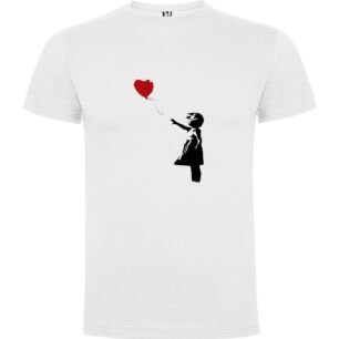 Banksy's Balloon Girl Tshirt σε χρώμα Λευκό 5-6 ετών