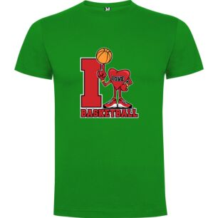 Basketball Love Illustrated Tshirt