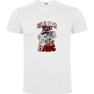 Bass Boss Man Tee Tshirt σε χρώμα Λευκό Small