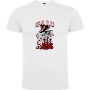 Bass Boss Man Tee Tshirt σε χρώμα Λευκό XLarge