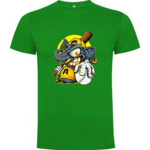 Batting Rat Mascot Tshirt