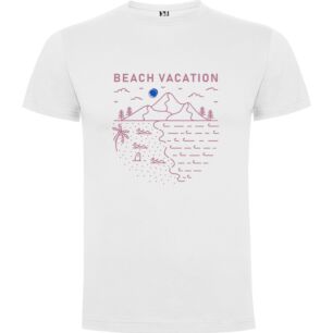 Beach Bliss Getaway Tshirt σε χρώμα Λευκό XXLarge